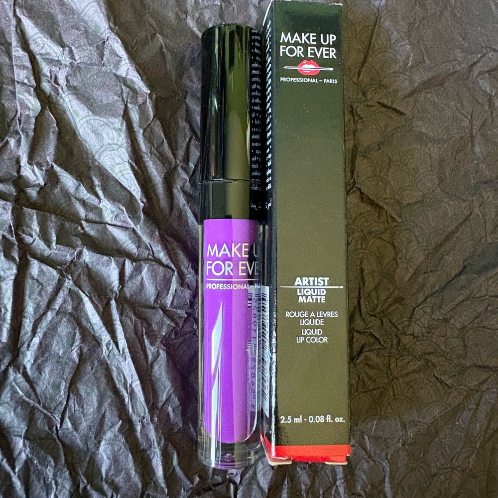 Make Up ForEver Artist Liquid Matte Lip Color- 501 (Bright purple)